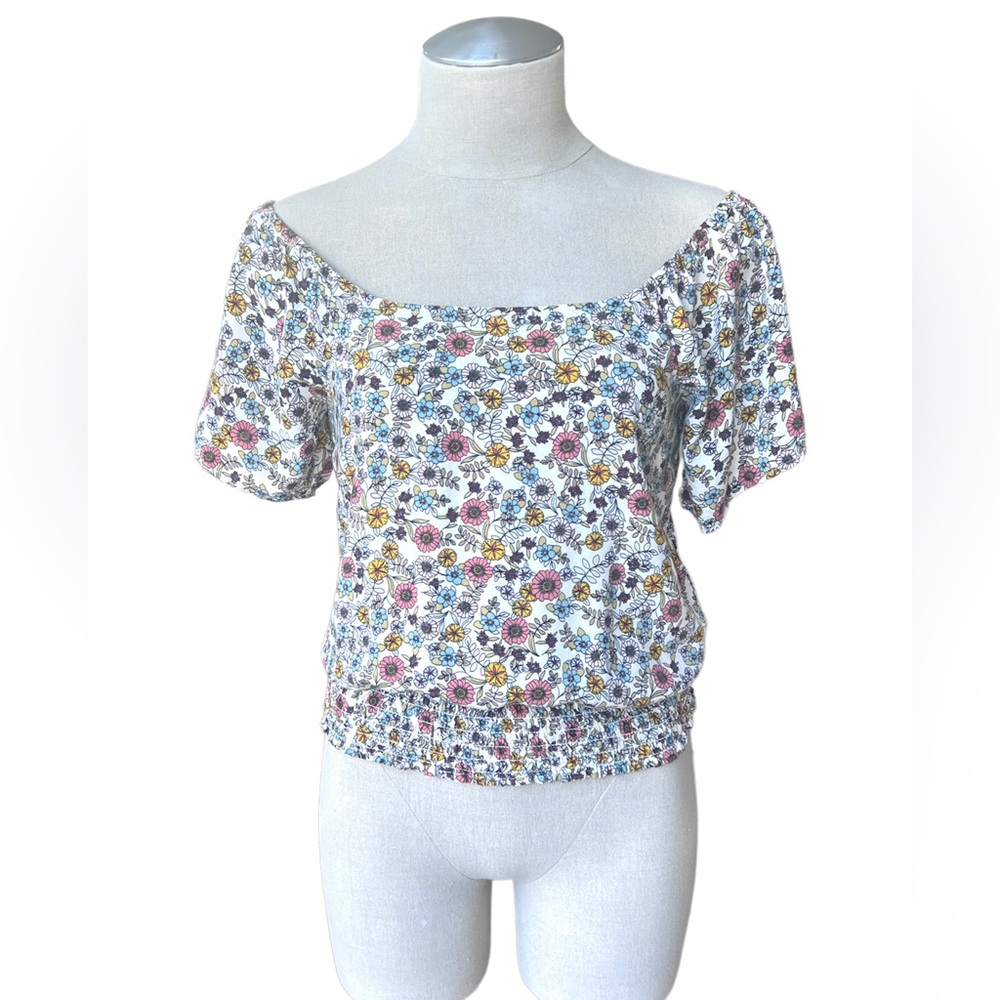 O’NEILL Edith Floral Top Size Small